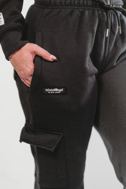 Cargo Sweatpants (BLACK)