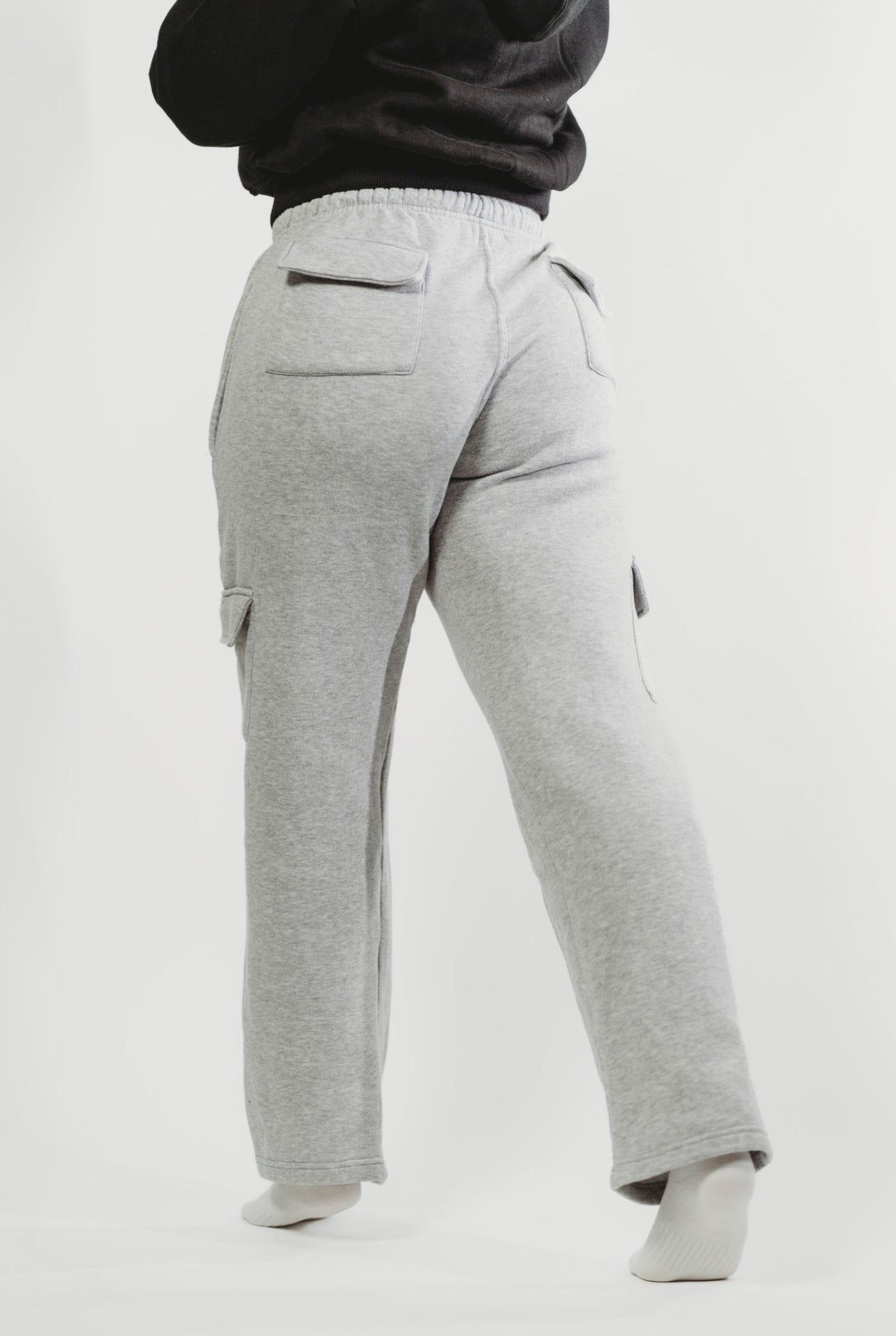 Cargo Sweatpants (HEATHER GREY)