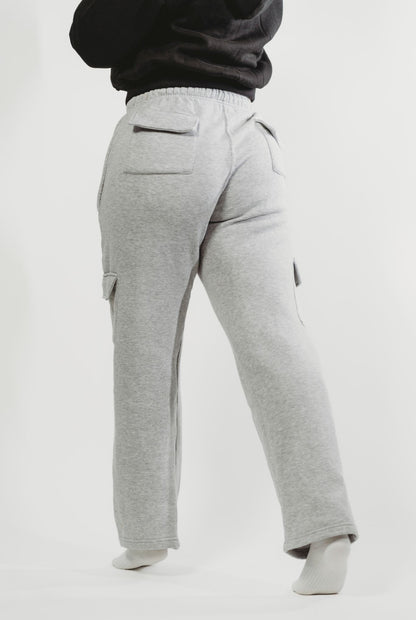 Cargo Sweatpants (HEATHER GREY)