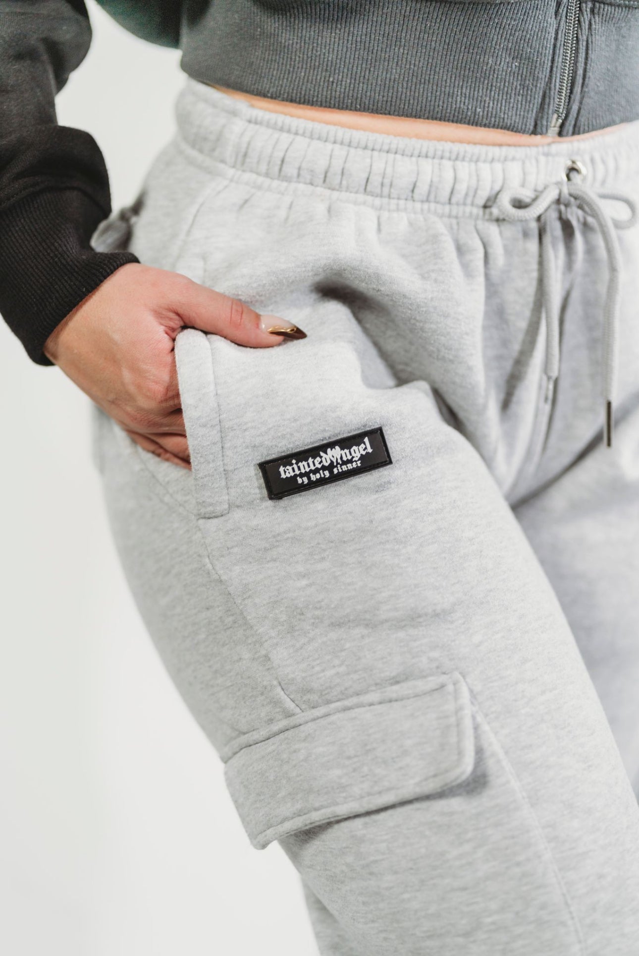 Cargo Sweatpants (HEATHER GREY)