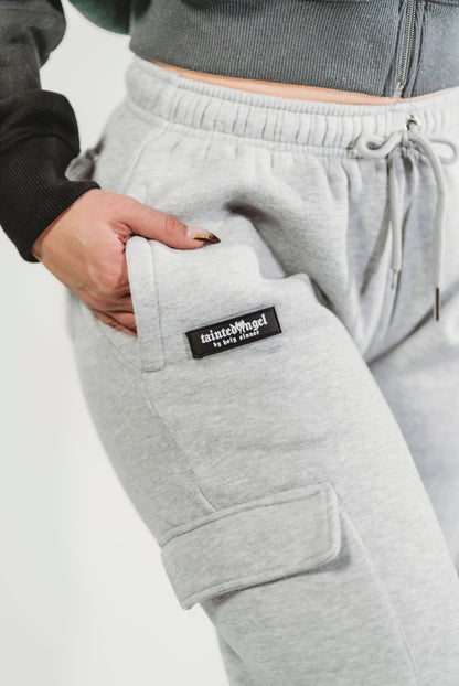 Cargo Sweatpants (HEATHER GREY)