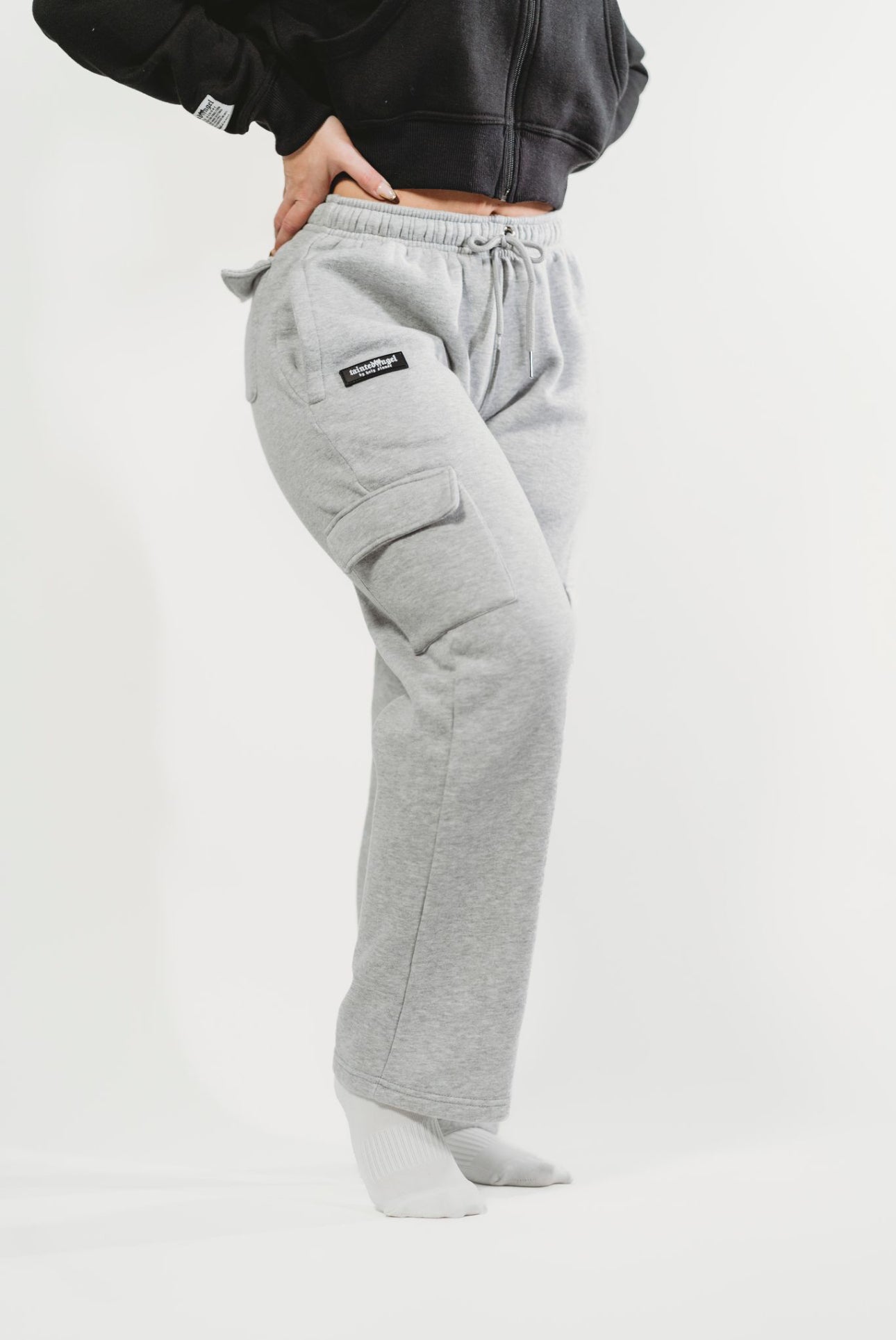 Cargo Sweatpants (HEATHER GREY)