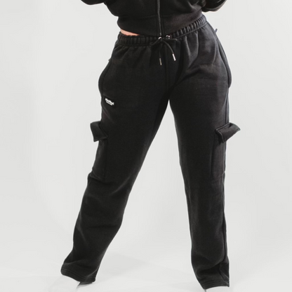 Cargo Sweatpants (BLACK)